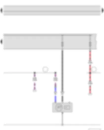 Wiring Diagram  SKODA ROOMSTER 2012 - Alternator with voltage regulator - Fuse holder A