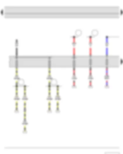 Wiring Diagram  SKODA ROOMSTER 2014 - Fuse holder B