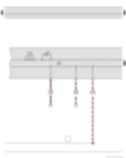 Wiring Diagram  SKODA ROOMSTER 2014 - Fuel gauge - Dash panel insert