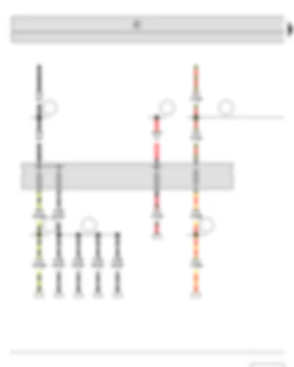 Wiring Diagram  SKODA ROOMSTER 2014 - Fuse holder B