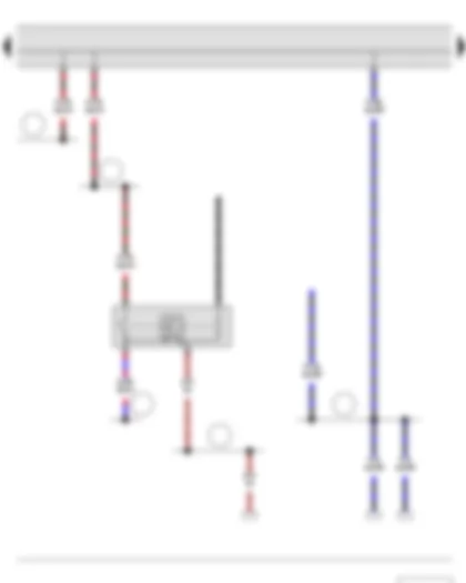 Wiring Diagram  SKODA ROOMSTER 2012 - Brake pedal switch