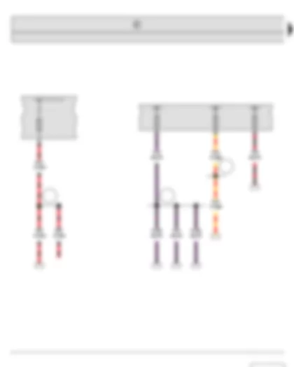 Wiring Diagram  SKODA ROOMSTER 2014 - Fuse holder A - Fuse holder B