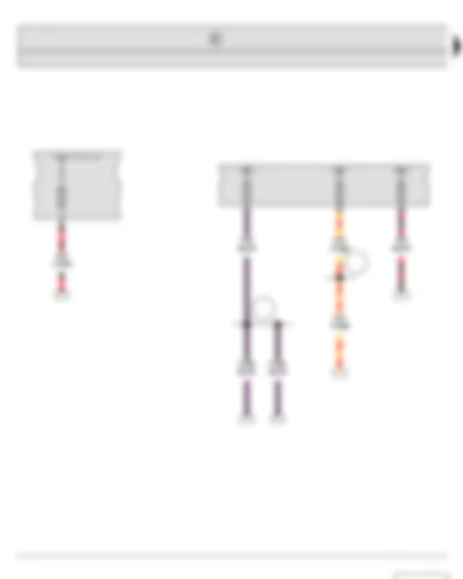 Wiring Diagram  SKODA ROOMSTER 2014 - Fuse holder A - Fuse holder B