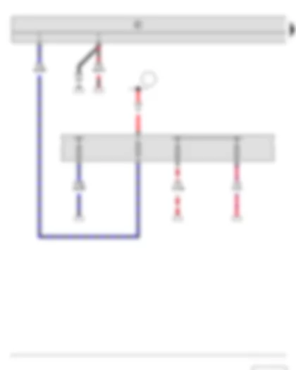 Wiring Diagram  SKODA ROOMSTER 2014 - Fuse holder B