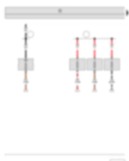 Wiring Diagram  SKODA ROOMSTER 2014 - Fuse holder B