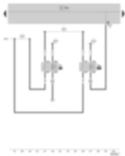 Wiring Diagram  SKODA ROOMSTER 2007 - Fuel pump relay - Fuel supply relay