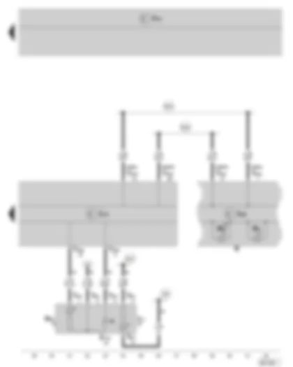 Wiring Diagram  SKODA ROOMSTER 2006 - ABS control unit - Traction control system switch - Dash panel insert