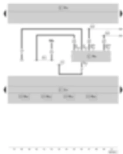 Wiring Diagram  SKODA ROOMSTER 2006 - ABS control unit - Steering angle sender