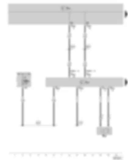 Wiring Diagram  SKODA ROOMSTER 2006 - Mobile telephone operating electronics control unit - Telephone microphone - Fuse holder B