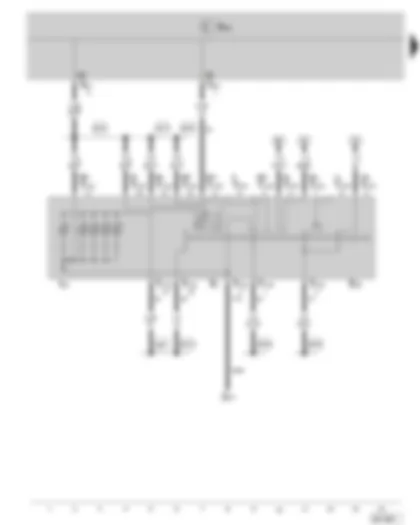 Wiring Diagram  SKODA ROOMSTER 2008 - Light switch