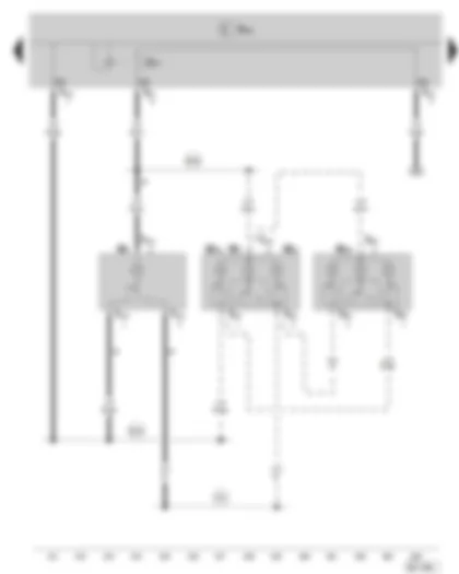 Wiring Diagram  SKODA ROOMSTER 2009 - Front interior light - Rear interior light (not valid for Praktik)