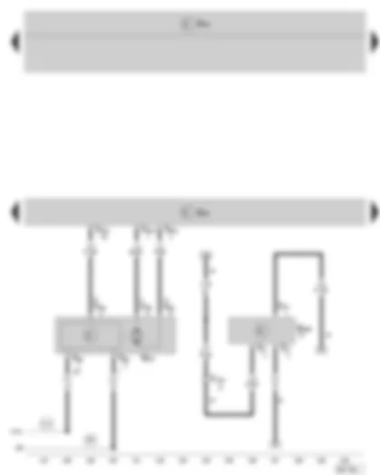 Wiring Diagram  SKODA ROOMSTER 2009 - Engine control unit - Intake manifold flap motor - Oil level and oil temperature sender