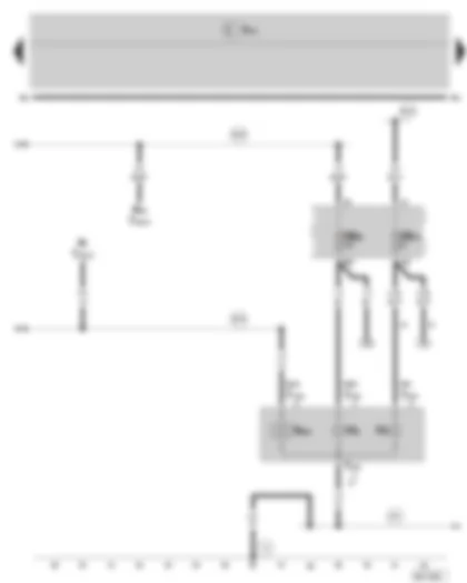 Wiring Diagram  SKODA ROOMSTER 2009 - Right headlight - Fuse holder B