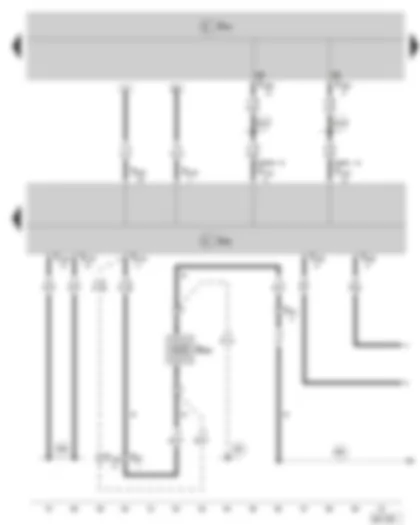 Wiring Diagram  SKODA ROOMSTER 2009 - Climatronic control unit - Air conditioning system compressor regulating valve