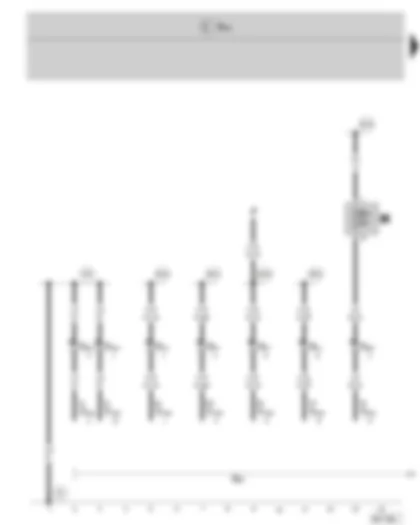 Wiring Diagram  SKODA ROOMSTER 2009 - Trailer socket
