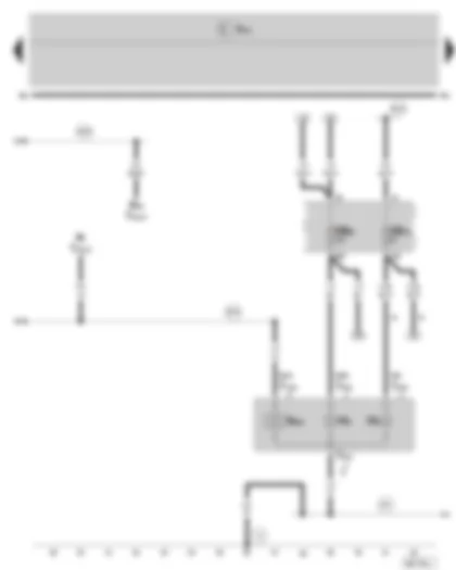 Wiring Diagram  SKODA ROOMSTER 2010 - Right headlight - Fuse holder B