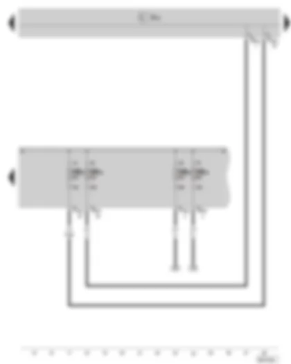 Wiring Diagram  SKODA SUPERB II 2008 - Fuse holder B on the E box
