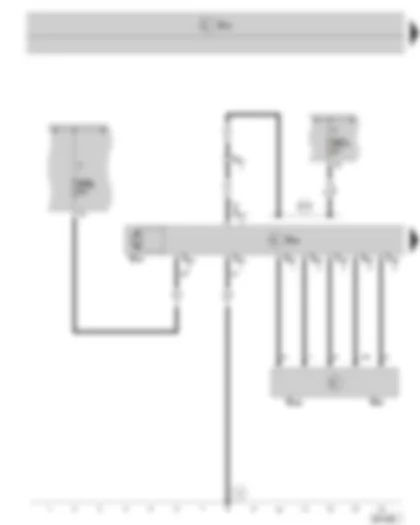 Wiring Diagram  SKODA SUPERB II 2008 - Power steering control unit - electro/mechanical power steering motor - steering angle sender - steering moment sender - fuse holder A at the E box - fuse holder C in the dash panel
