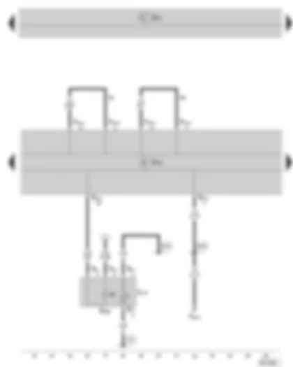 Wiring Diagram  SKODA SUPERB II 2008 - ABS control unit - TCS and ESP button