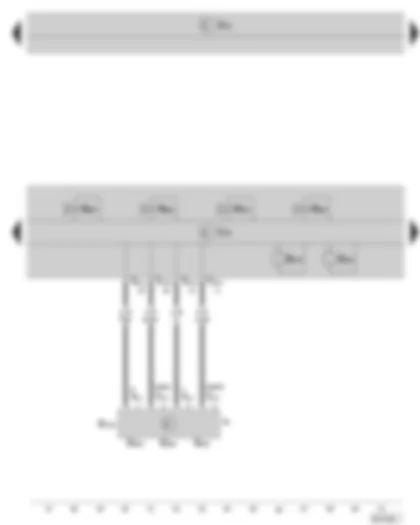 Wiring Diagram  SKODA SUPERB II 2008 - ABS control unit - ESP sensor unit