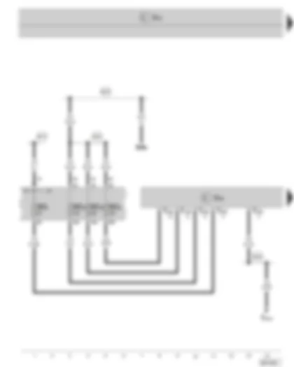 Wiring Diagram  SKODA SUPERB II 2012 - Trailer detector control unit - fuse holder C in the dash panel