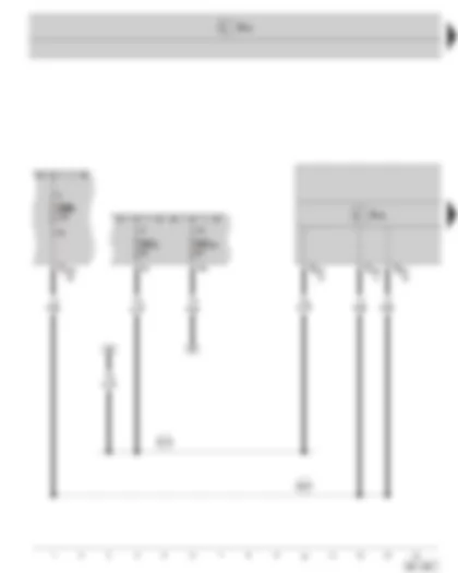 Wiring Diagram  SKODA SUPERB II 2008 - Double clutch gearbox mechatronics - fuse holder B on the E box - fuse holder C in the dash panel
