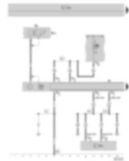 Wiring Diagram  SKODA SUPERB II 2008 - Radio - aerial - data bus diagnostic interface - fuse holder B on the E box
