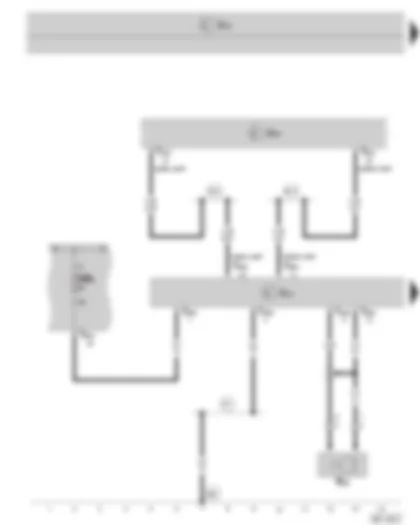 Wiring Diagram  SKODA SUPERB II 2008 - Mobile telephone operating electronics control unit - telephone microphone - data bus diagnostic interface - fuse holder B on the E box