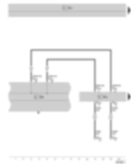 Wiring Diagram  SKODA SUPERB II 2008 - Dash panel insert - data bus diagnostic interface - connector for diagnostic connection