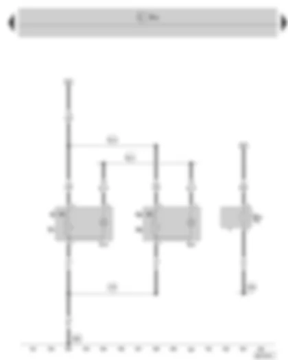 Wiring Diagram  SKODA SUPERB II 2009 - Socket - cigarette lighter