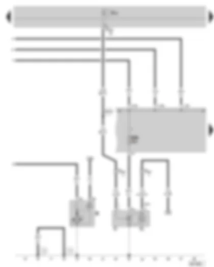 Wiring Diagram  SKODA SUPERB II 2010 - Starter - alternator - fuse holder A at the E box