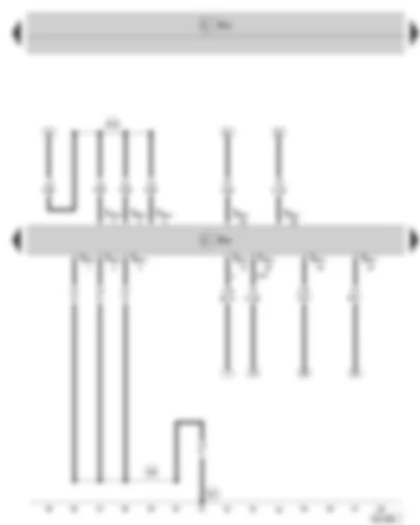 Wiring Diagram  SKODA SUPERB II 2015 - Engine control unit