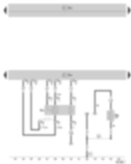 Wiring Diagram  SKODA SUPERB II 2009 - Engine control unit - Lambda probe - Heating resistor for crankcase ventilation