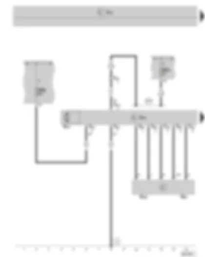 Wiring Diagram  SKODA SUPERB II 2010 - Power steering control unit - electro/mechanical power steering motor - steering angle sender - steering moment sender - fuse holder A at the E box - fuse holder C in the dash panel