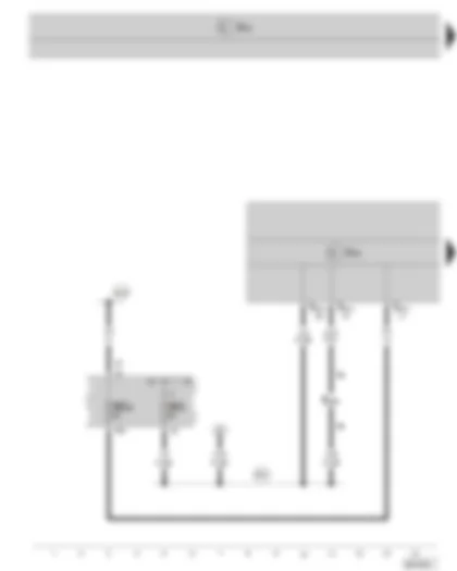 Wiring Diagram  SKODA SUPERB II 2009 - ABS control unit - fuse holder C in the dash panel