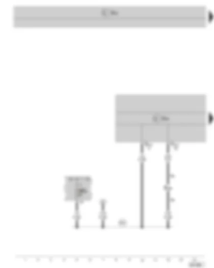 Wiring Diagram  SKODA SUPERB II 2010 - ABS control unit - fuse holder C in the dash panel