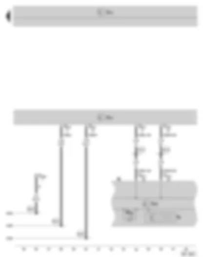 Wiring Diagram  SKODA SUPERB II 2009 - Data bus diagnostic interface - dash panel insert