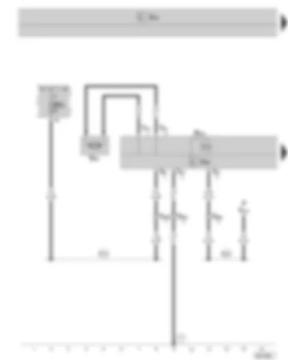 Wiring Diagram  SKODA SUPERB II 2015 - Four-wheel drive control unit - haldex coupling pump - fuse holder C in the dash panel