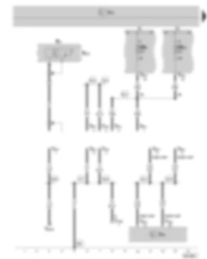 Wiring Diagram  SKODA SUPERB II 2009 - Radio pre-installation - aerial - data bus diagnostic interface - fuse holder B on the E box