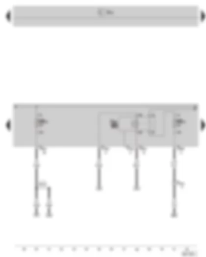 Wiring Diagram  SKODA SUPERB II 2012 - Additional coolant pump relay - fuse holder B on the E box