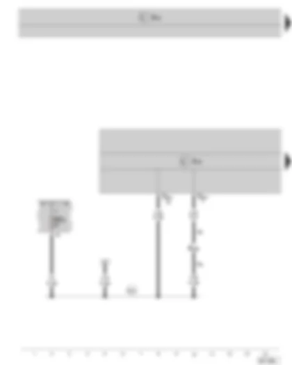 Wiring Diagram  SKODA SUPERB II 2010 - ABS control unit - fuse holder C in the dash panel