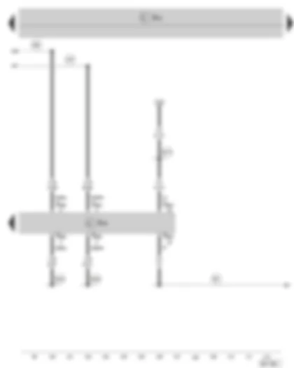 Wiring Diagram  SKODA SUPERB II 2010 - Cornering light and headlight range control - control unit