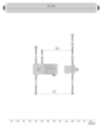 Wiring Diagram  SKODA SUPERB II 2010 - Left luggage compartment light - 12 V socket 2