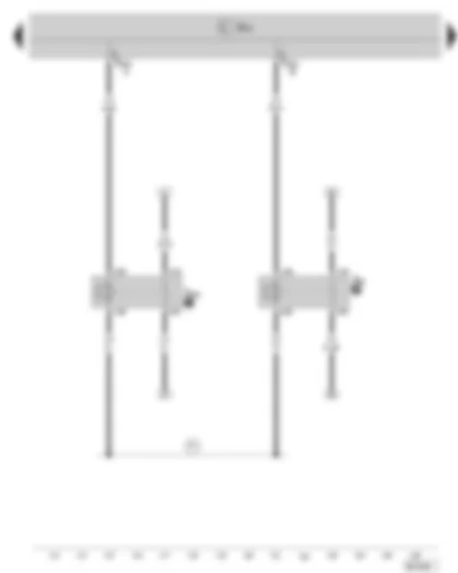 Wiring Diagram  SKODA SUPERB II 2011 - Terminal 15 voltage supply relay  - X contact relief relay