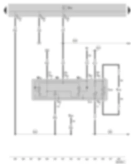 Wiring Diagram  SKODA SUPERB II 2011 - Front interior light - reading light driver