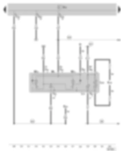 Wiring Diagram  SKODA SUPERB II 2011 - Front interior light - reading light driver