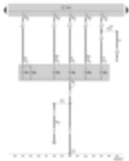 Wiring Diagram  SKODA SUPERB II 2011 - Left tail light