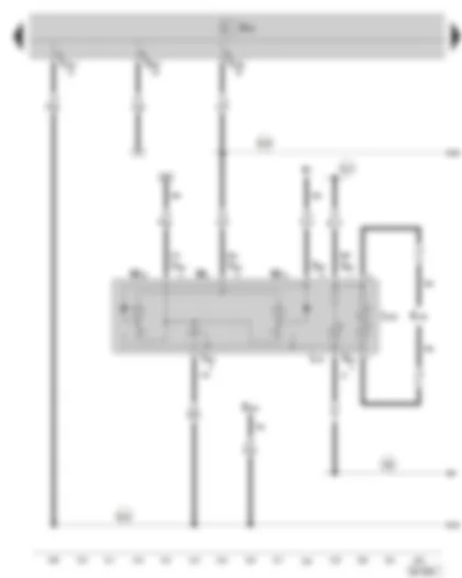 Wiring Diagram  SKODA SUPERB II 2011 - Front interior light - reading light driver