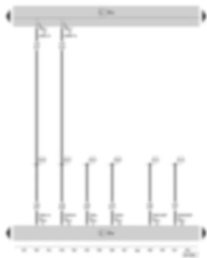 Wiring Diagram  SKODA SUPERB II 2011 - Data bus diagnostic interface