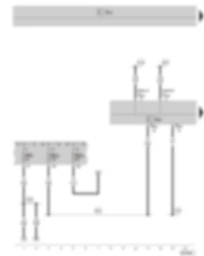 Wiring Diagram  SKODA SUPERB II 2015 - Climatronic control unit - fuse holder C in the dash panel